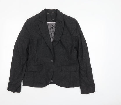 Womens UK Size 12 NEXT Regular Grey Blazer