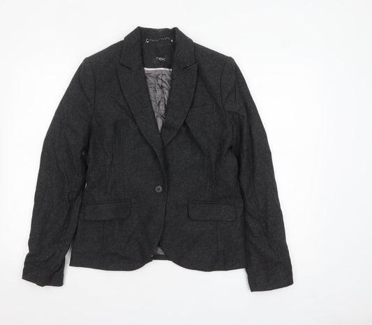 Womens UK Size 12 NEXT Regular Grey Blazer