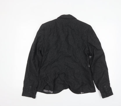 Womens UK Size 12 NEXT Regular Grey Blazer
