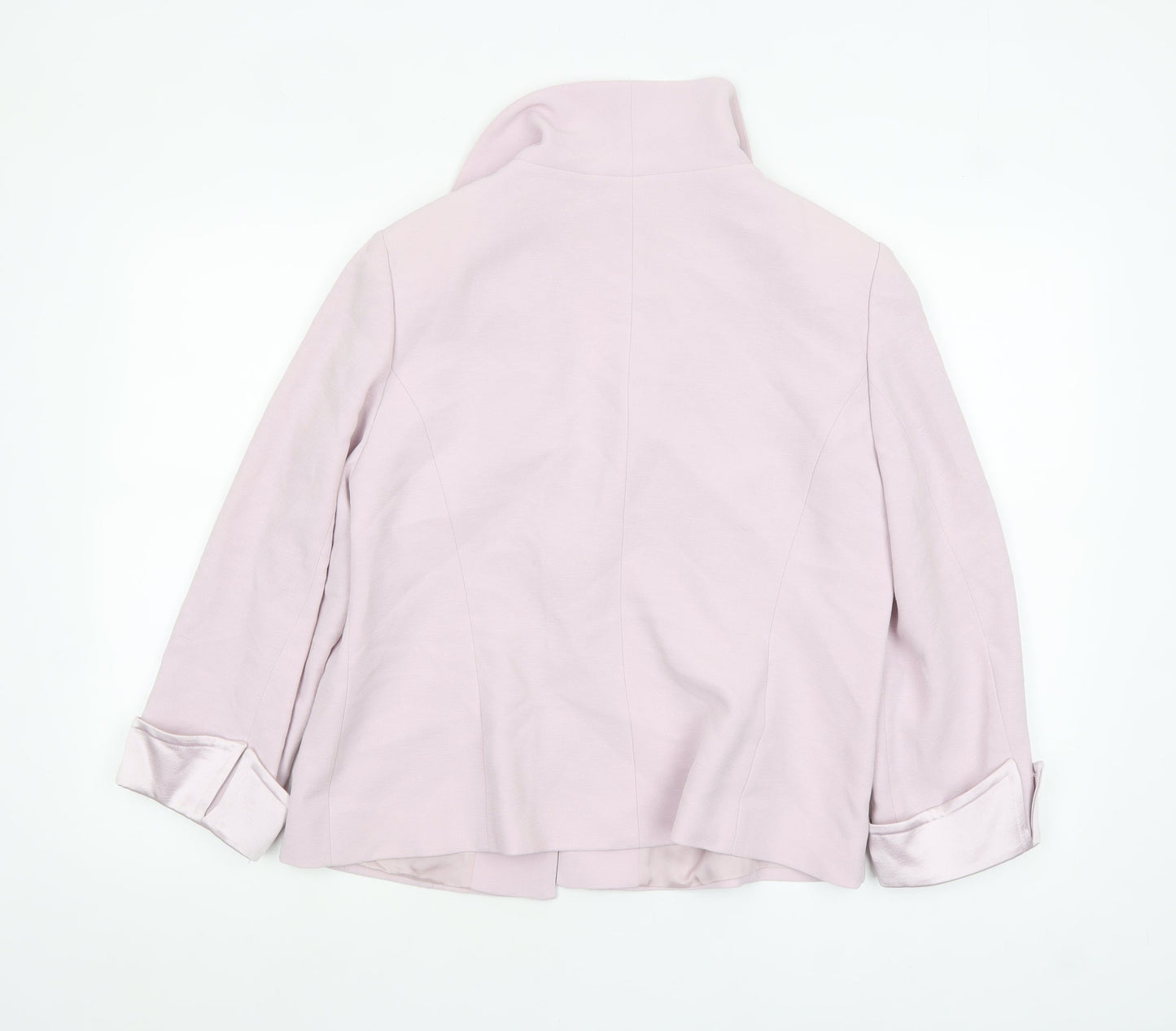 Womens UK Size 16 Gold by Michael H Regular Pink Blazer