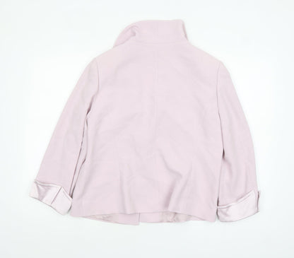 Womens UK Size 16 Gold by Michael H Regular Pink Blazer