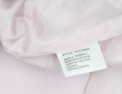 Womens UK Size 16 Gold by Michael H Regular Pink Blazer