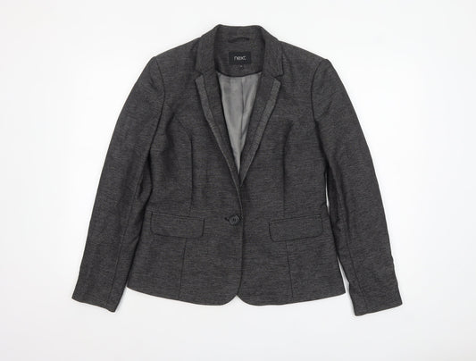 Womens UK Size 12 NEXT Regular Grey Blazer