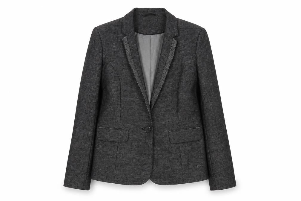 Womens UK Size 12 NEXT Regular Grey Blazer