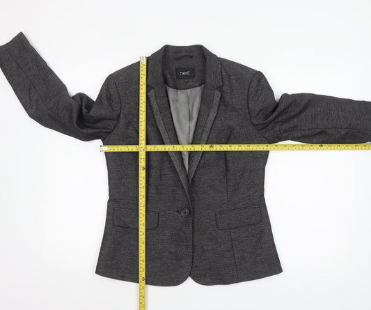 Womens UK Size 12 NEXT Regular Grey Blazer