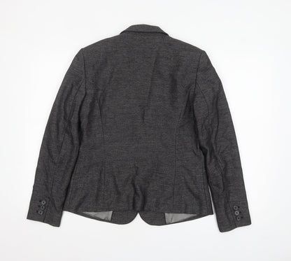 Womens UK Size 12 NEXT Regular Grey Blazer