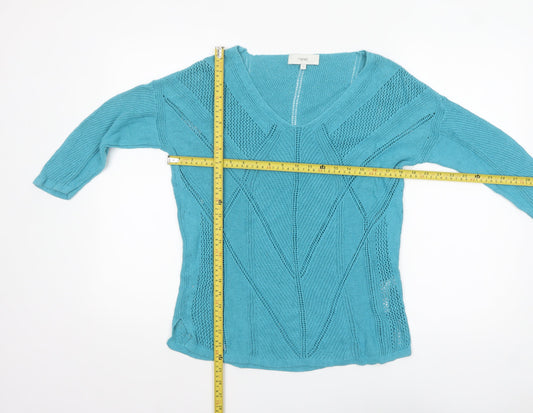 Womens UK Size 12 NEXT Blue Pullover Jumper