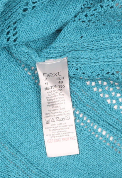 Womens UK Size 12 NEXT Blue Pullover Jumper