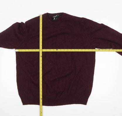 Mens UK Size XL Debenhams Red Pullover Jumper