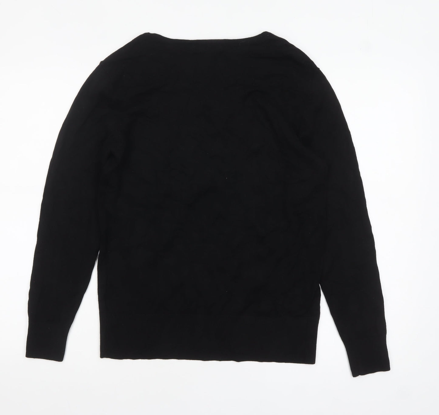Womens UK Size 14 Debenhams Black Pullover Jumper