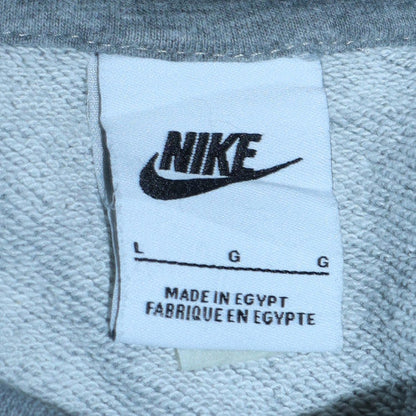 Mens UK Size L Nike Grey Pullover Sweatshirt