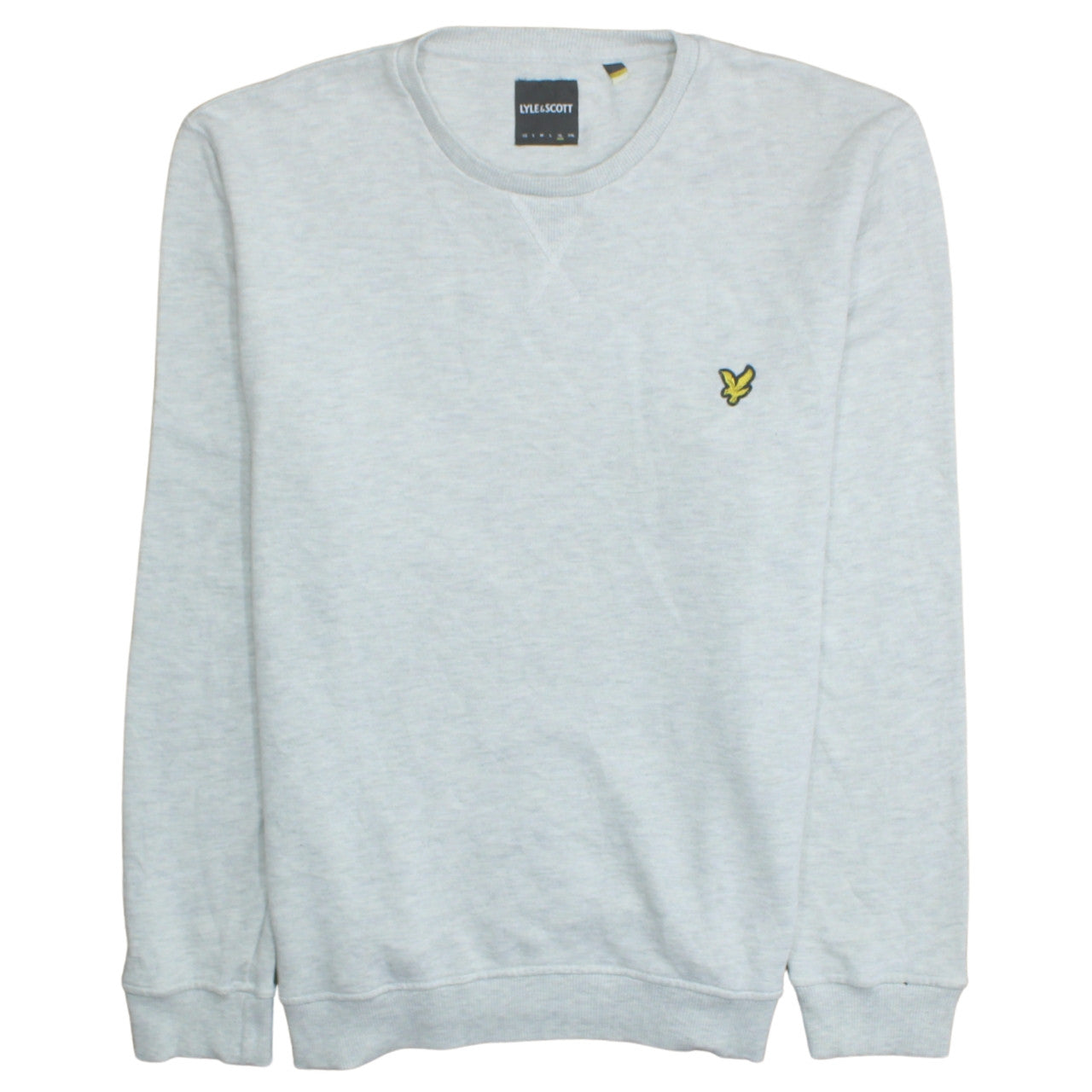 Mens UK Size XL Lyle & Scott Grey Pullover Sweatshirt