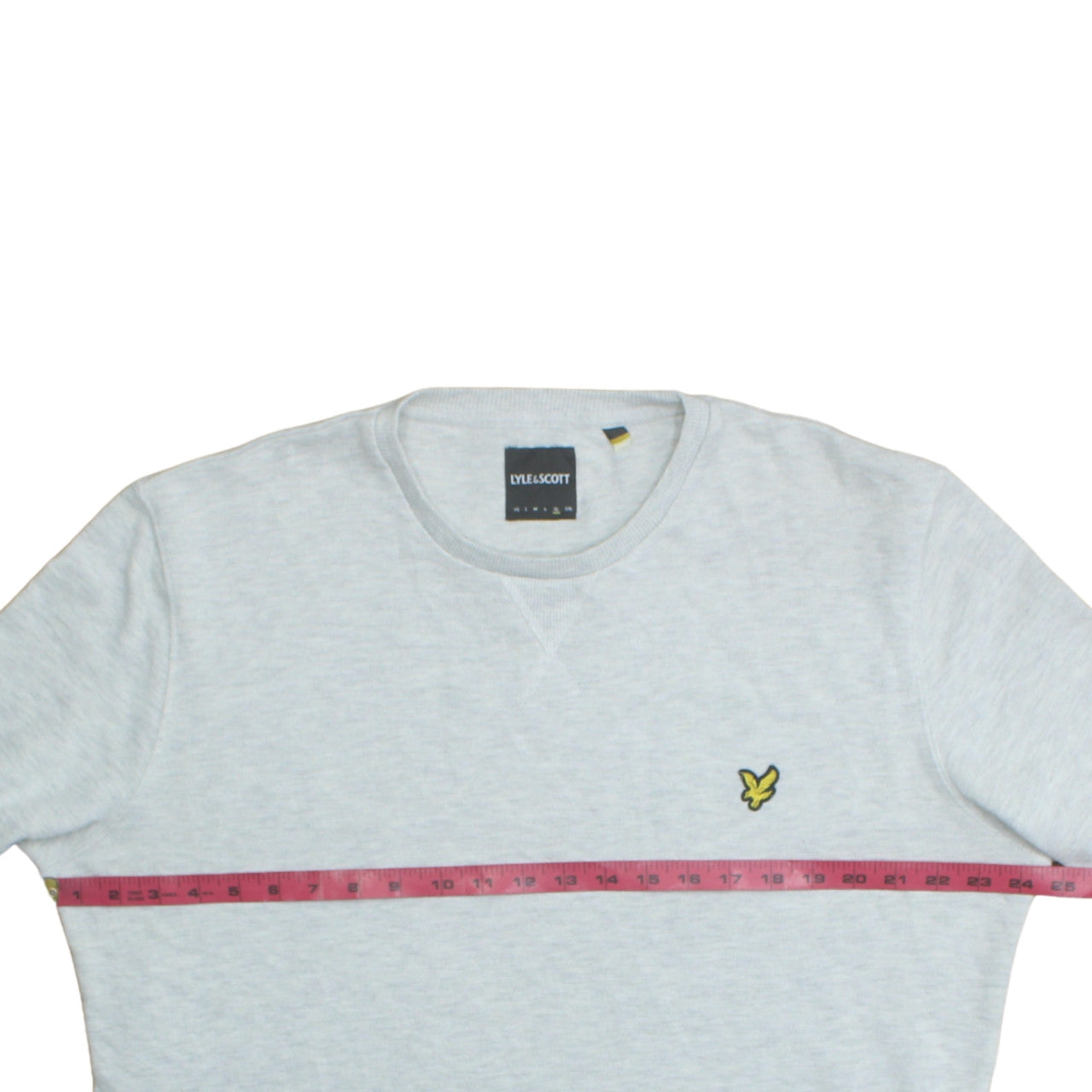 Mens UK Size XL Lyle & Scott Grey Pullover Sweatshirt