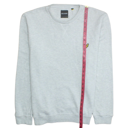 Mens UK Size XL Lyle & Scott Grey Pullover Sweatshirt