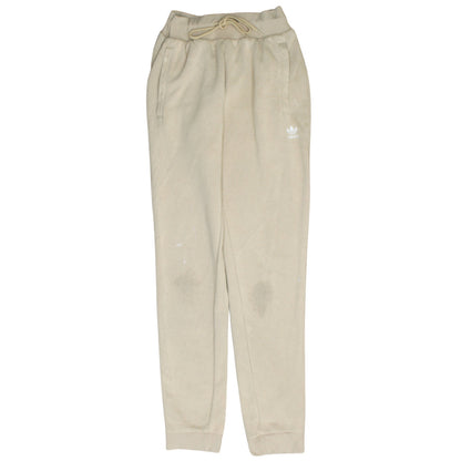 Adidas Women's Beige Jogger Sweatpants Size 10 Casual Fleece