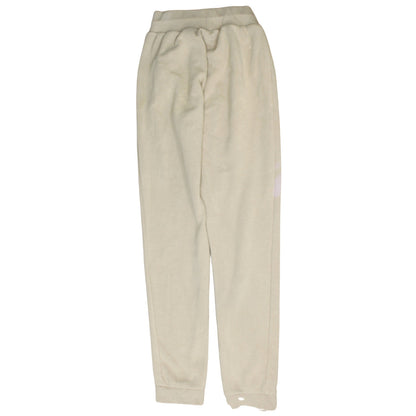 Adidas Women's Beige Jogger Sweatpants Size 10 Casual Fleece