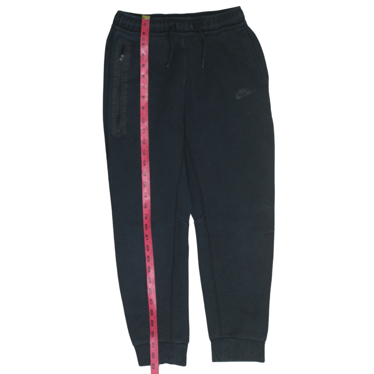 Boys UK Size L Nike Regular Fit Jogger Black Trousers