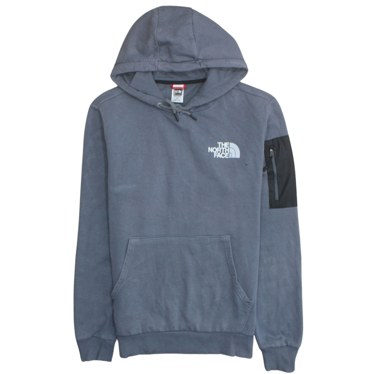 Mens UK Size M The North Face Blue Pullover Hoodie