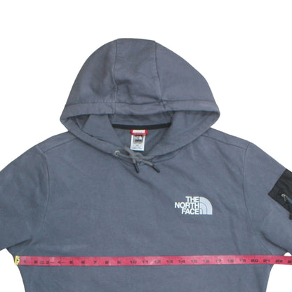 Mens UK Size M The North Face Blue Pullover Hoodie
