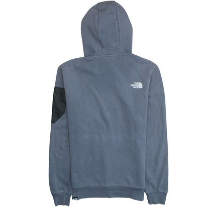 Mens UK Size M The North Face Blue Pullover Hoodie