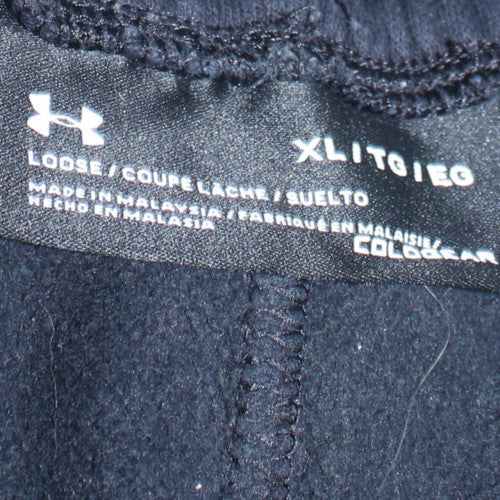 Mens UK Size XL Under armour Relaxed Fit Jogger Black Trousers