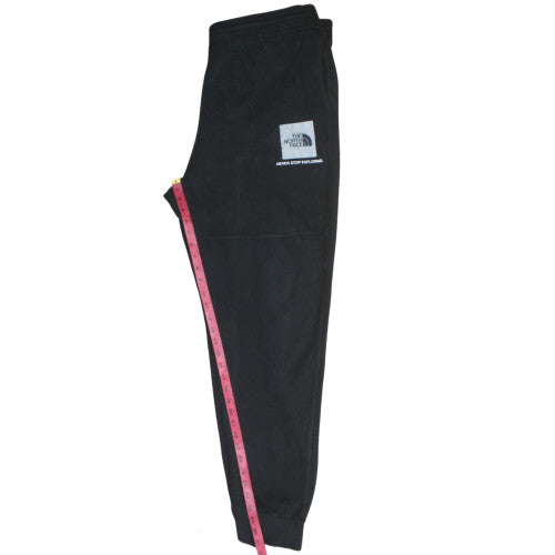 Mens UK Size 2XL The North Face Regular Fit Sweatpants Black Trousers