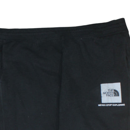 Mens UK Size 2XL The North Face Regular Fit Sweatpants Black Trousers
