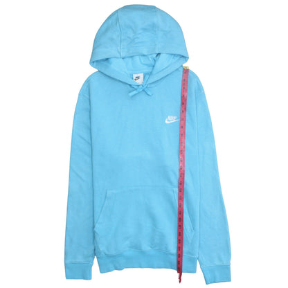 Mens UK Size M Nike Blue Pullover Hoodie