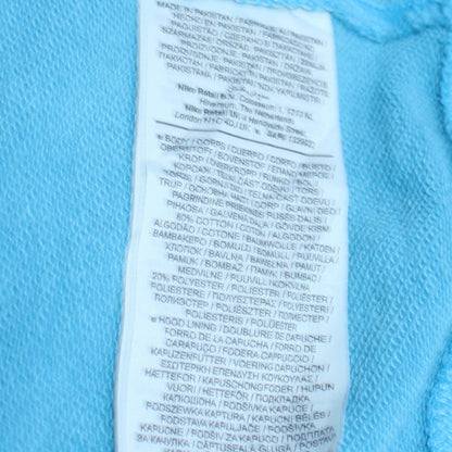Mens UK Size M Nike Blue Pullover Hoodie