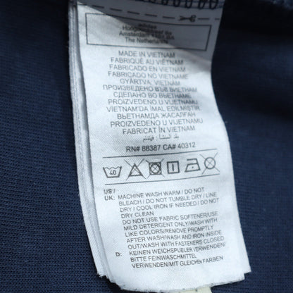 Mens UK Size XL adidas Blue Henley Sweatshirt