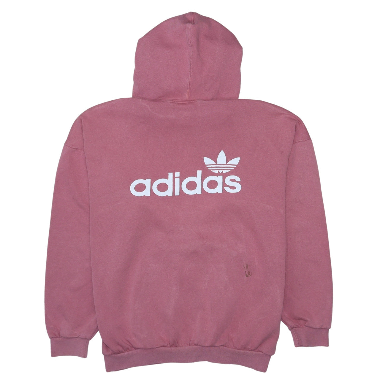 Womens UK Size XS adidas Pink Pullover Hoodie