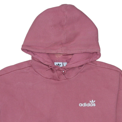 Womens UK Size XS adidas Pink Pullover Hoodie