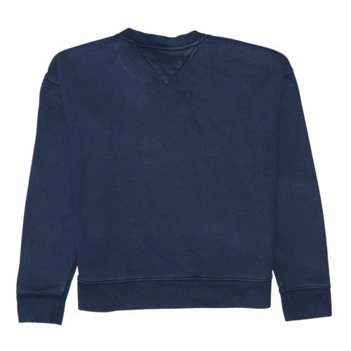 Mens UK Size XS Tommy Jeans Blue Pullover Sweatshirt