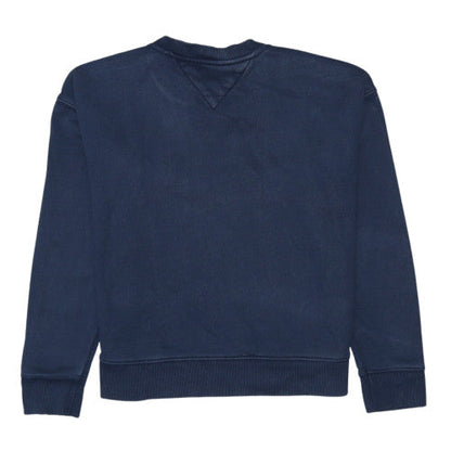 Mens UK Size XS Tommy Jeans Blue Pullover Sweatshirt