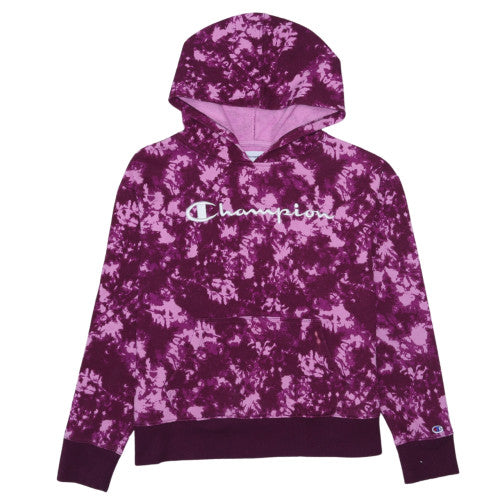 Womens UK Size M Champion Purple Pullover Hoodie