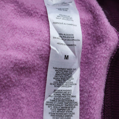 Womens UK Size M Champion Purple Pullover Hoodie