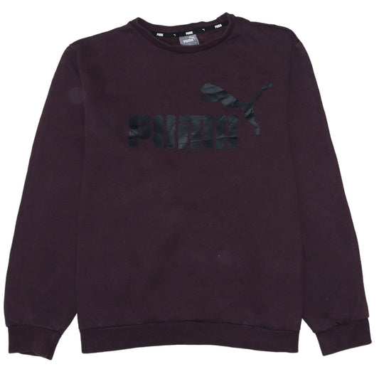 Mens UK Size XL PUMA Brown Pullover Sweatshirt