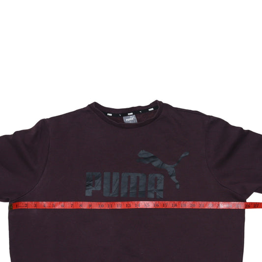Mens UK Size XL PUMA Brown Pullover Sweatshirt