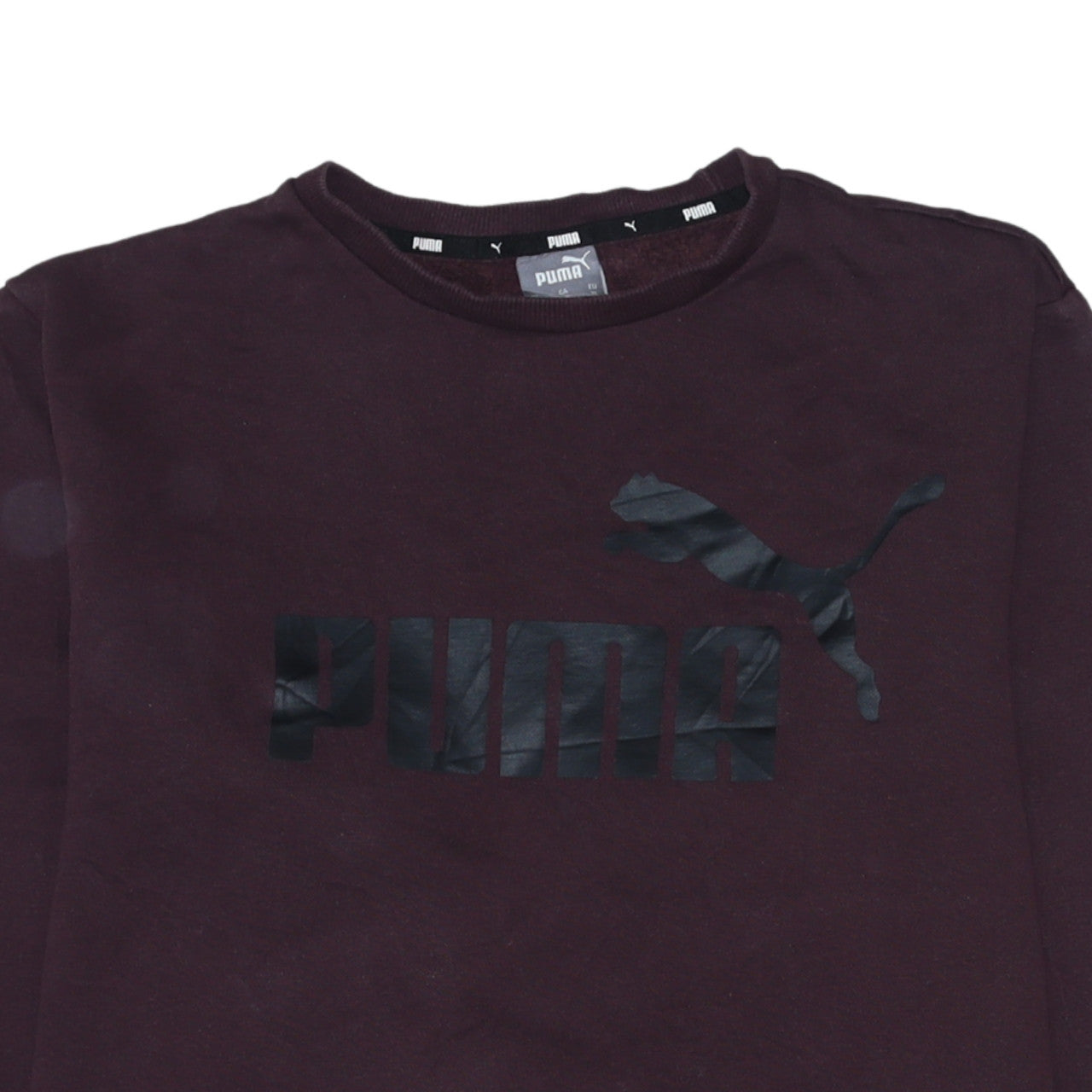 Mens UK Size XL PUMA Brown Pullover Sweatshirt