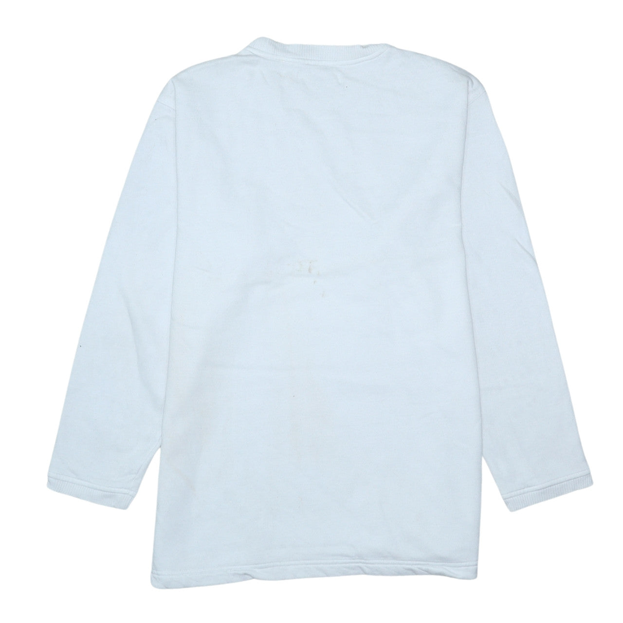 Womens UK Size XL Reebok White Pullover Sweatshirt
