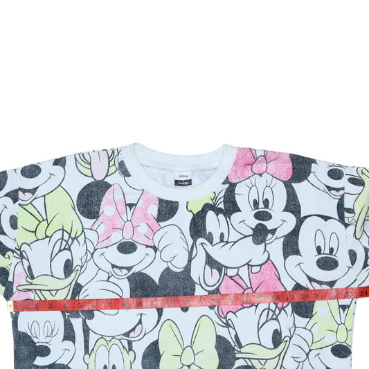 Womens UK Size L Disney at George Multicoloured Pullover Sweatshirt