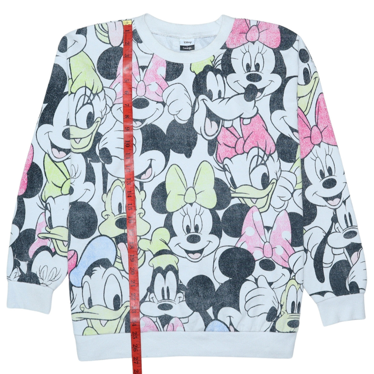Womens UK Size L Disney at George Multicoloured Pullover Sweatshirt