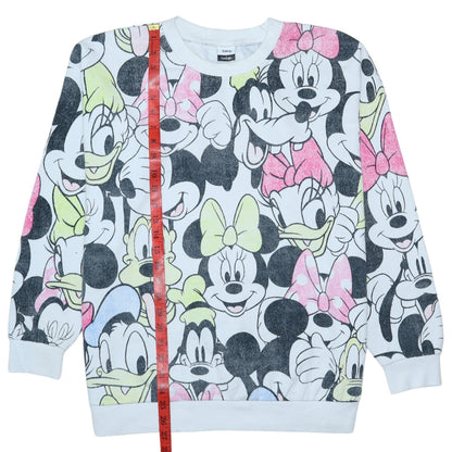 Womens UK Size L Disney at George Multicoloured Pullover Sweatshirt