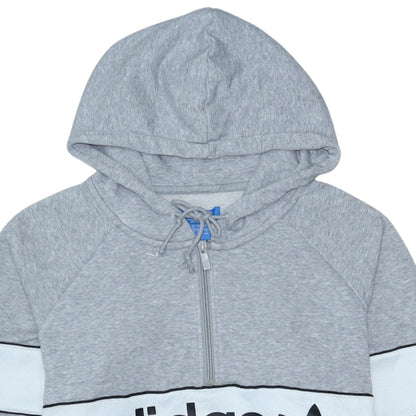 Womens UK Size 12 adidas Grey Pullover Hoodie
