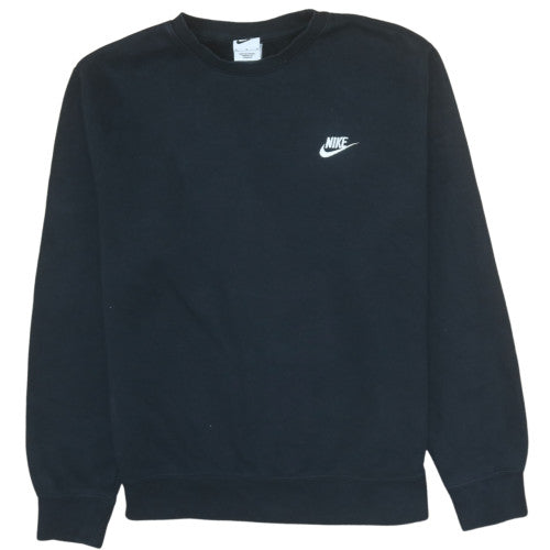 Mens UK Size M Nike Black Pullover Sweatshirt