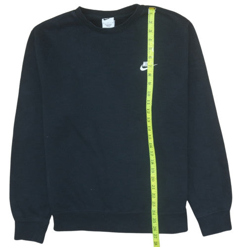 Mens UK Size M Nike Black Pullover Sweatshirt
