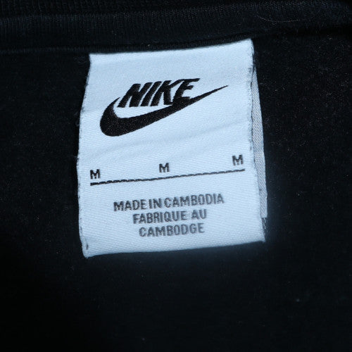 Mens UK Size M Nike Black Pullover Sweatshirt