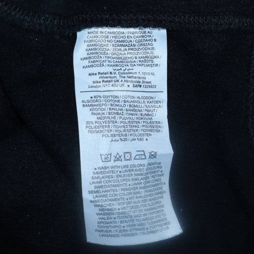 Mens UK Size M Nike Black Pullover Sweatshirt