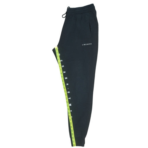 Womens UK Size L Gymshark Regular Fit Jogger Black Trousers