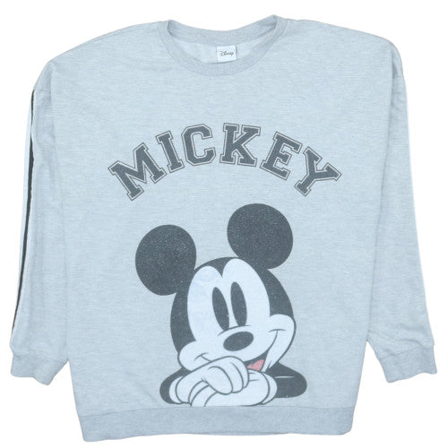 Womens UK Size 20 Disney Grey Pullover Sweatshirt